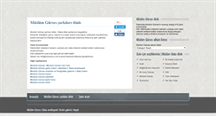 Desktop Screenshot of dinle.muslumcu.com