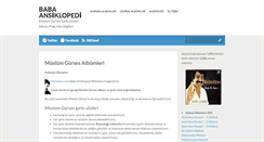 Desktop Screenshot of ansiklopedi.muslumcu.com